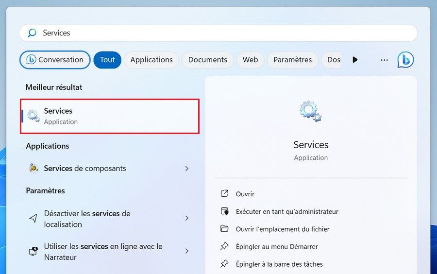 Redémarrer le service Windows Update
