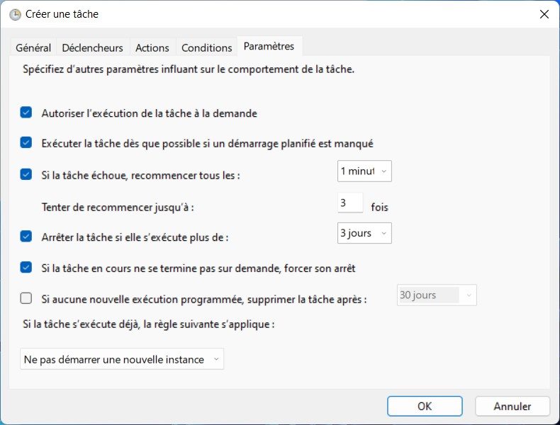 Supprimer les anciens fichiers sous Windows