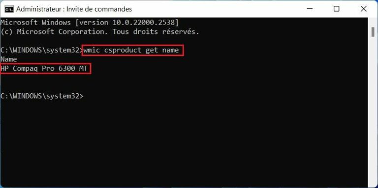 Connaître le modèle de son PC sous Windows 11