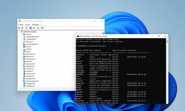 Comment voir la liste de tous les pilotes d'un PC Windows 11