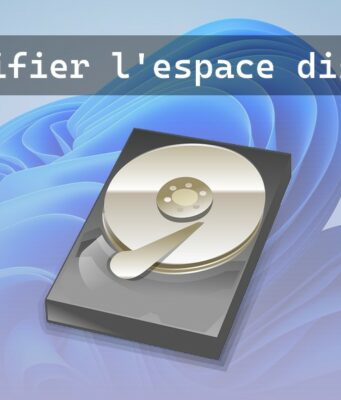 Vérifier l'espace disque libre sous Windows