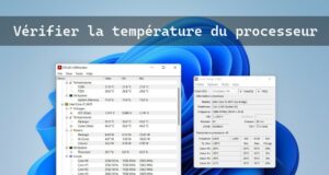 Comment vérifier la température du processeur sous Windows 11