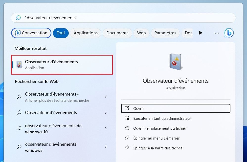Observateur d'événements