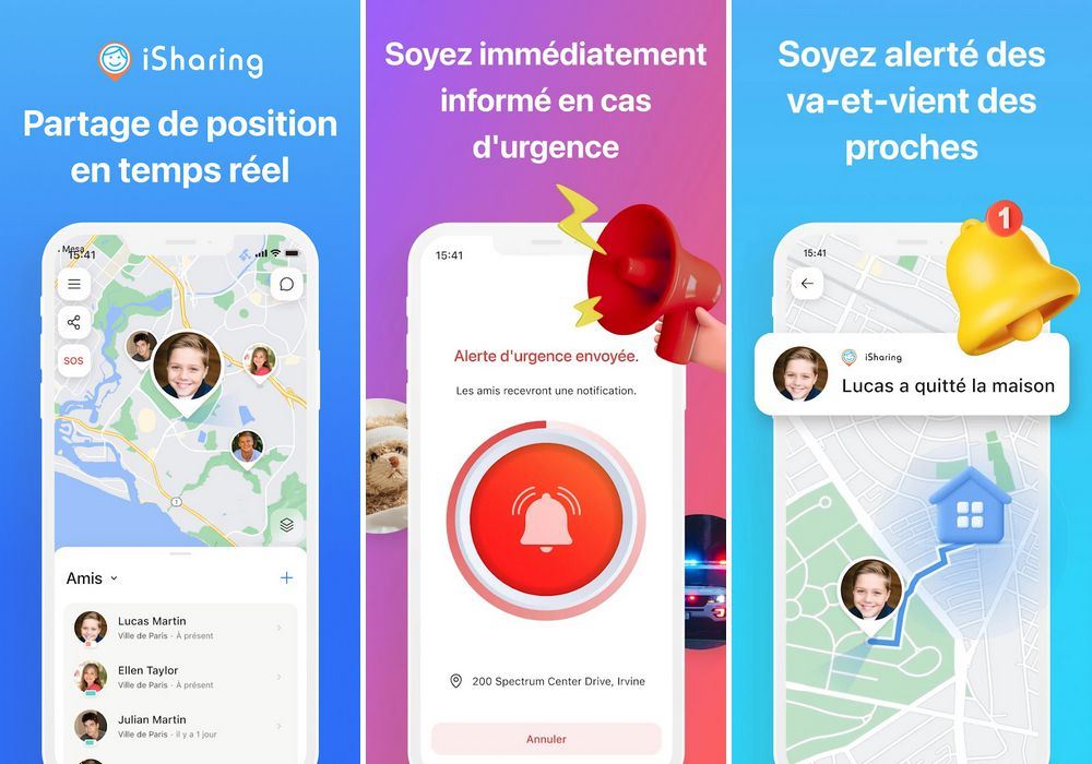 iSharing - Localiser un telephone