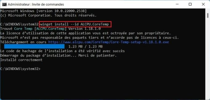 Comment vérifier la température du processeur sous Windows 11