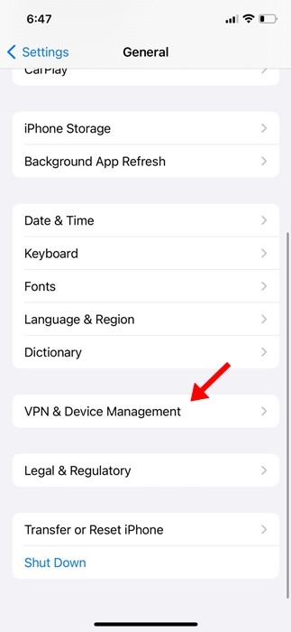 Configurer manuellement un VPN sur iPhone