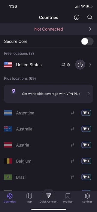 Connecter un VPN sur iPhone