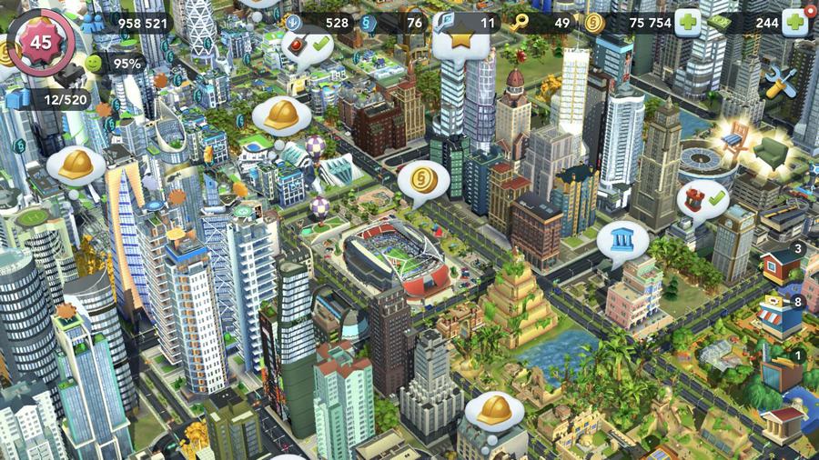 SimCity BuildIt - meilleur jeu de construction de ville