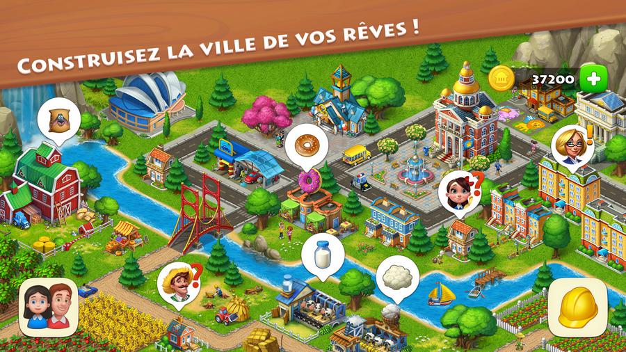 Township - meilleur jeu de construction de ville
