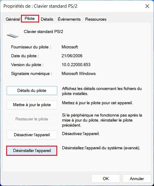 Réparer les pilotes corrompus dans Windows