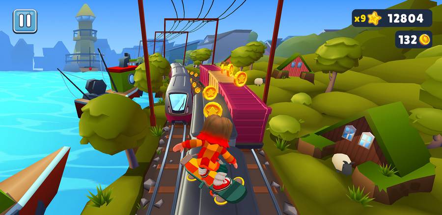 Subway Surfers - meilleur jeu arcade