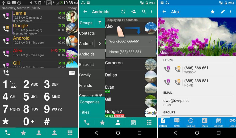 DW Contacts & Phone & Dialer