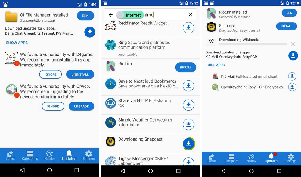F-Droid - Le meilleure boutique d'applications