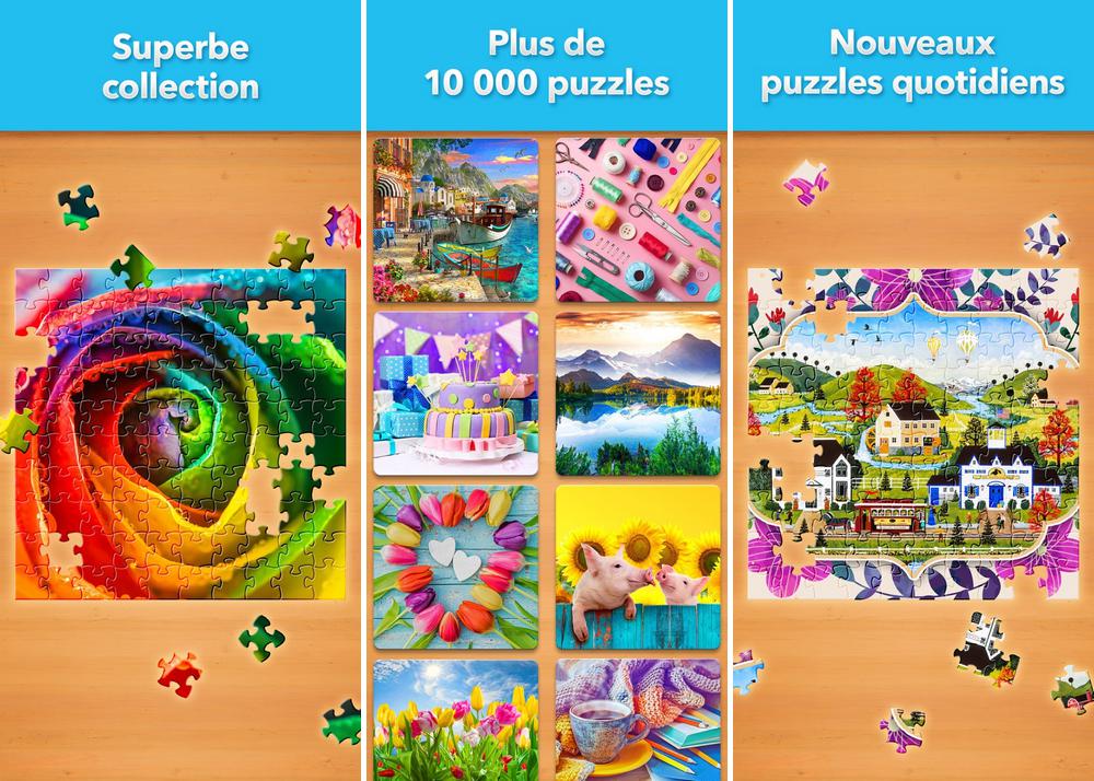 Jigsaw Puzzle - jeu de réflexion pour iPhone