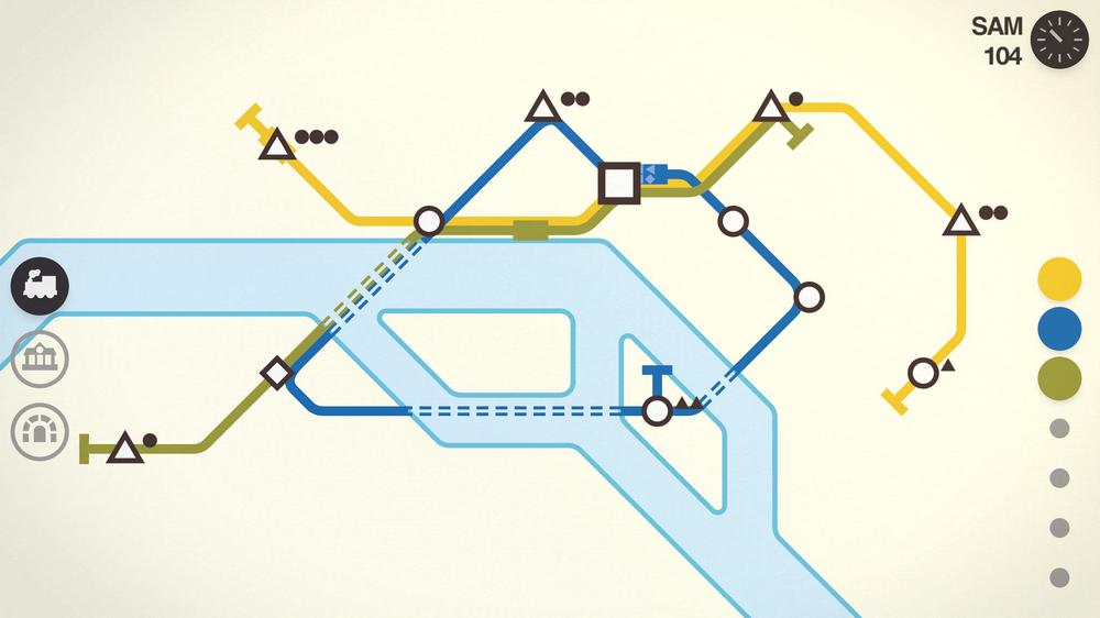 Mini Metro - le meilleur jeu de gestion