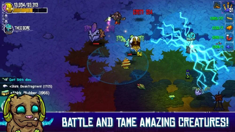 Crashlands - meilleur jeu hors ligne