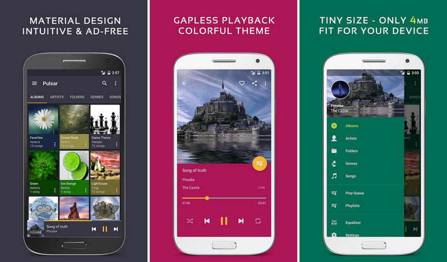 Lecteur de musique Pulsar