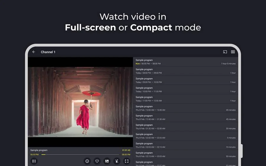 Televizo - application IPTV gratuite sur Android