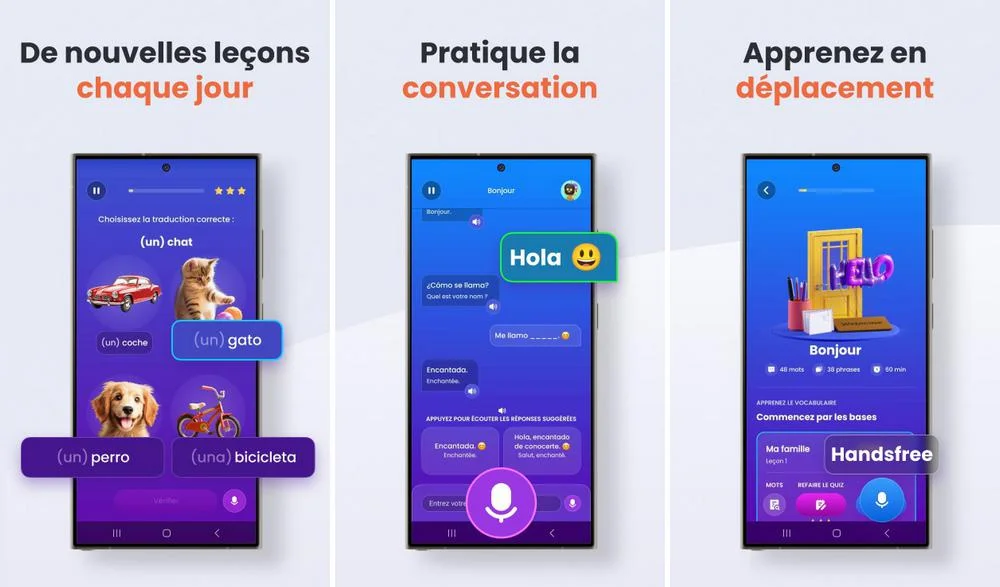 Mondly - application pour apprendre une langue