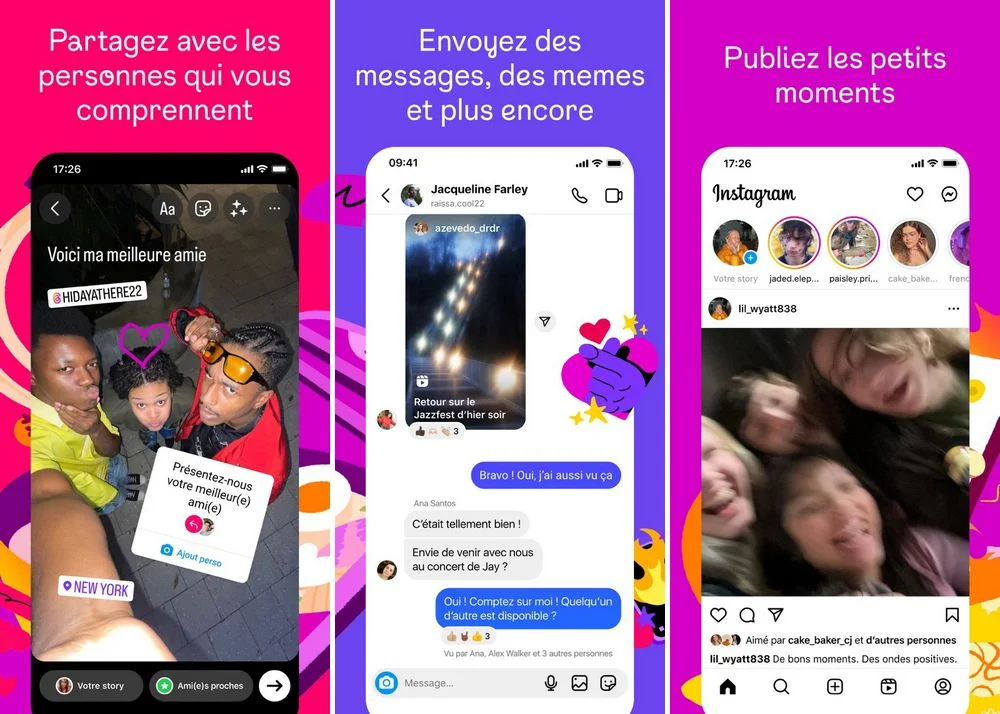Instagram - application de réseaux sociaux pour iPhone