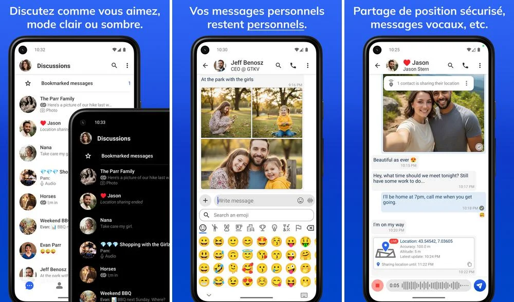 Olvid - application de messagerie chiffrée