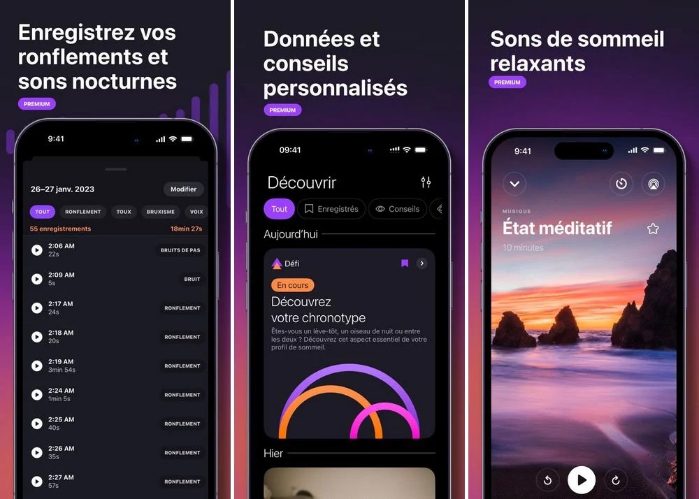 Pillow - application de suivi du sommeil