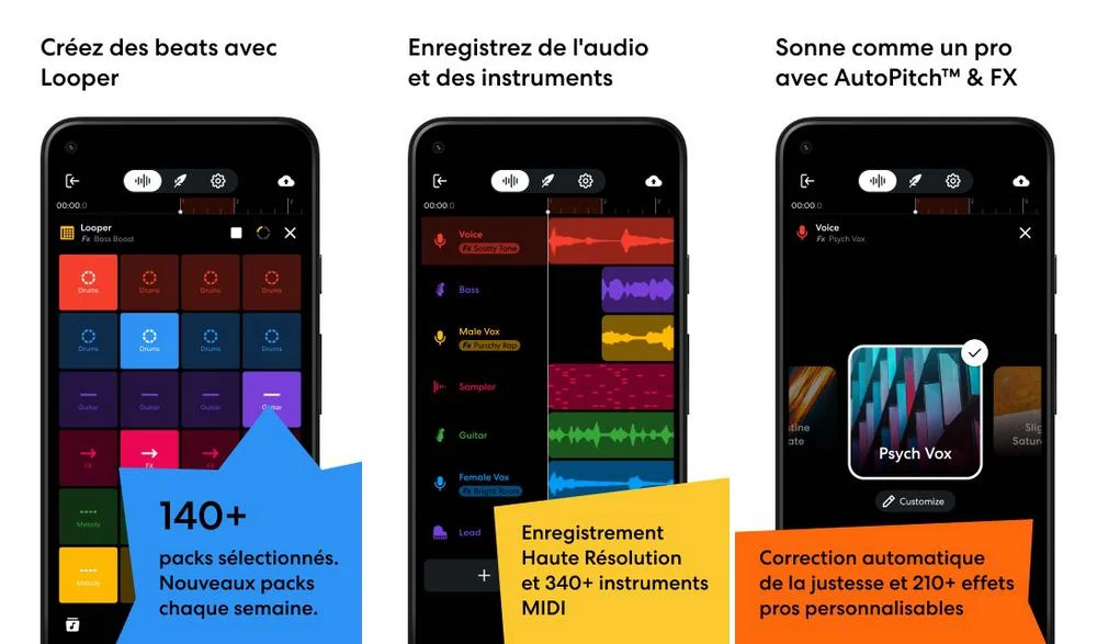 BandLab - application pour faire de la musique