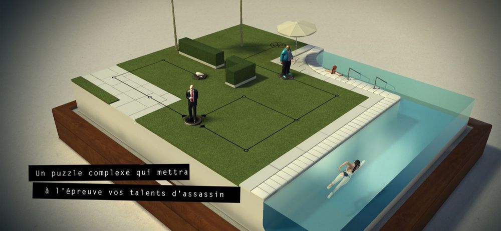 Hitman GO - jeu de réflexion pour iPhone