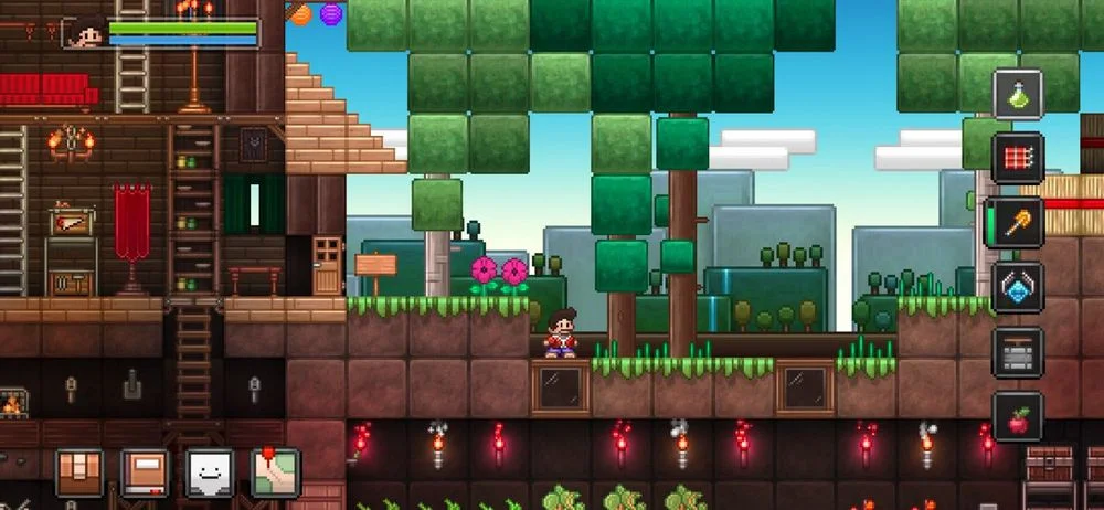 Junk Jack - jeu Sandbox pour iPhone
