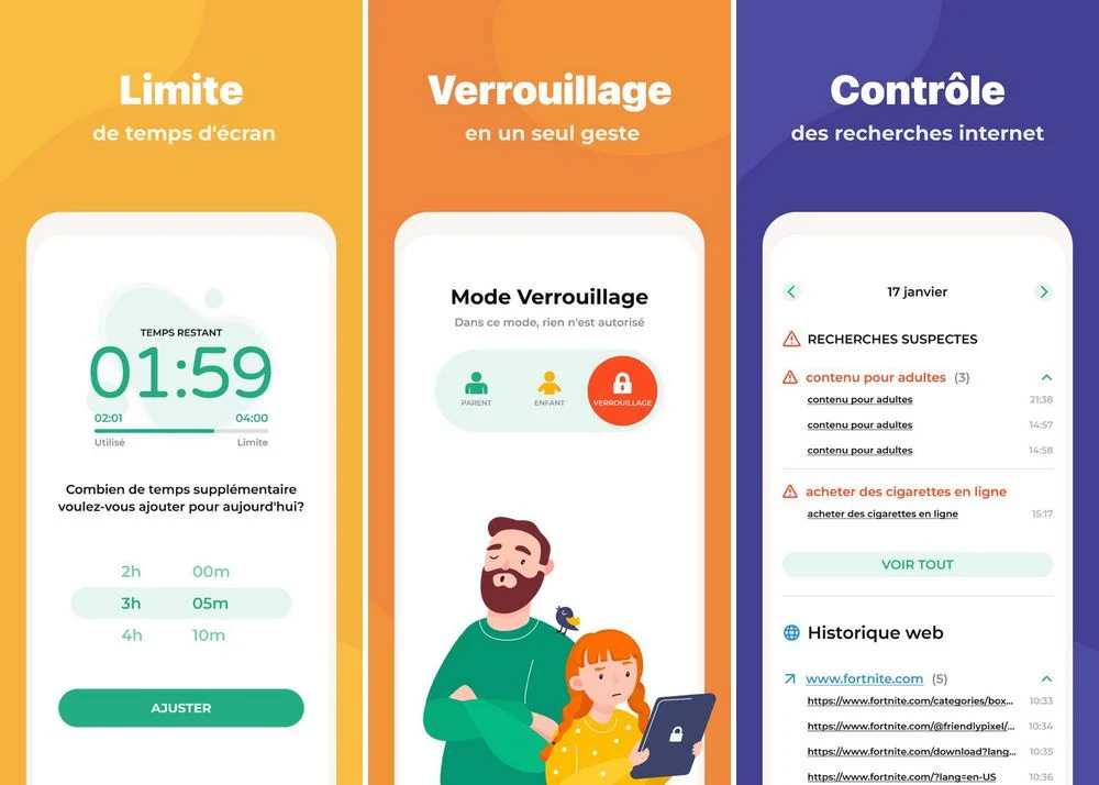 Kidslox - applications de contrôle parental