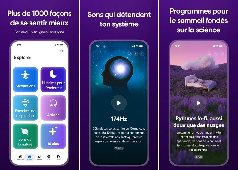 Meditopia - application de méditation pour iPhone