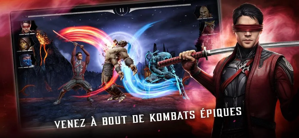 Mortal Kombat - meilleur jeu de combat pour iPhone