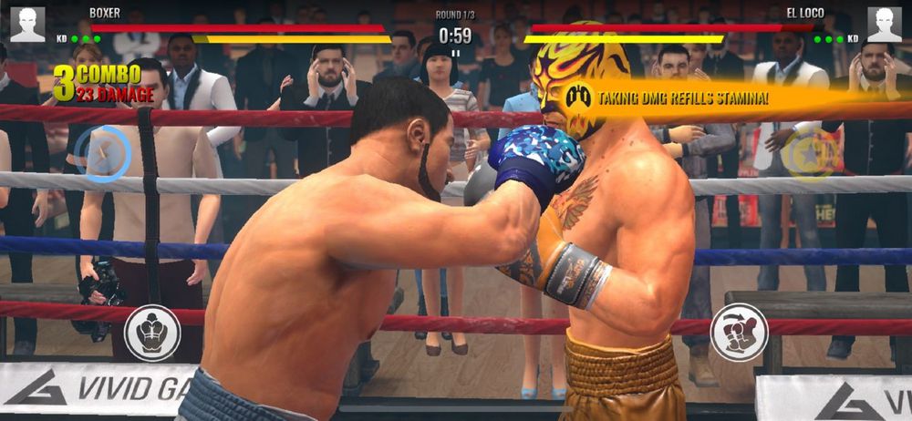 Real Boxing 2 - meilleur jeu de combat pour iPhone