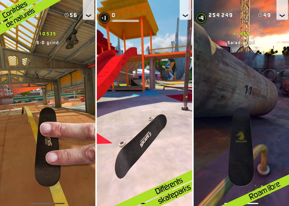 Touchgrind Skate 2 - jeu de sport