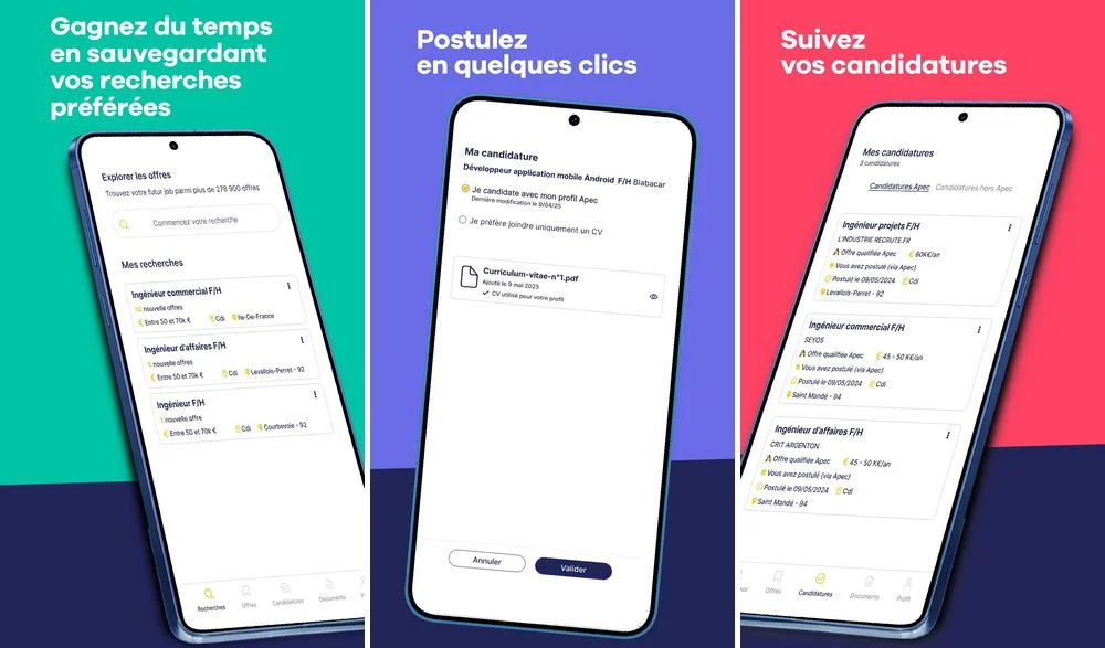 APEC - application pour trouver un emploi en France