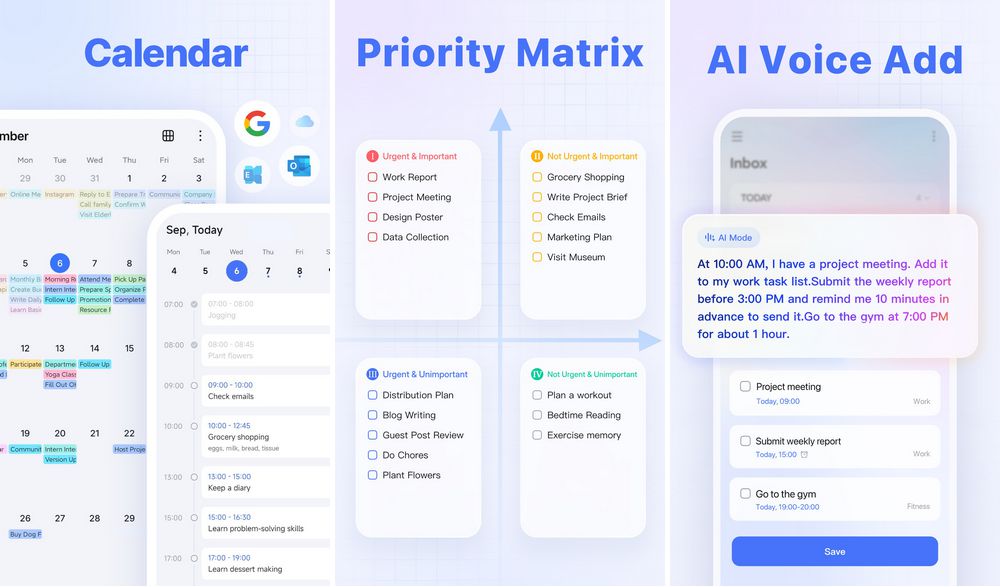 TickTick - meilleure application de productivité