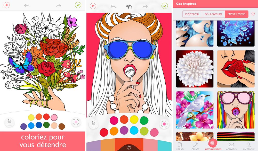 Colorfy - meilleure application de coloriage