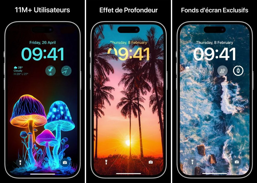 Everpix - application de fond d'écran pour iPhone