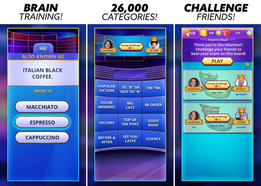 Jeopardy Trivia TV Game Show