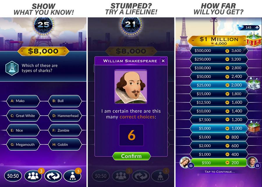 Millionaire Trivia