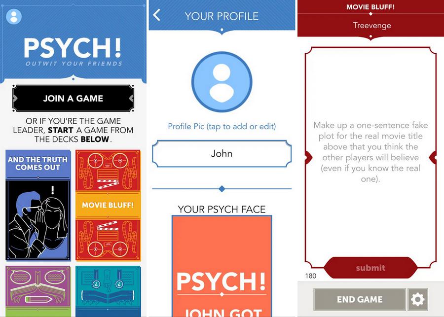 Psych Outwit Your Friends
