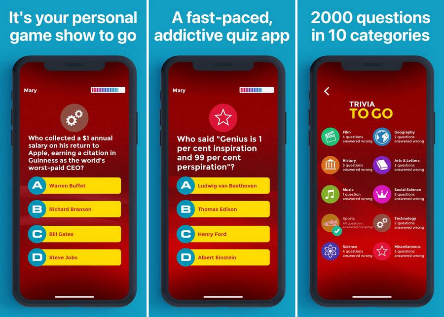Trivia to Go - the Quiz Game