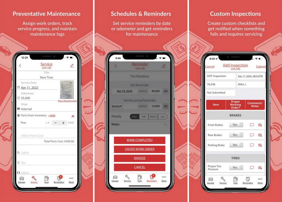 AUTOsist - application pour l'entretien de véhicules