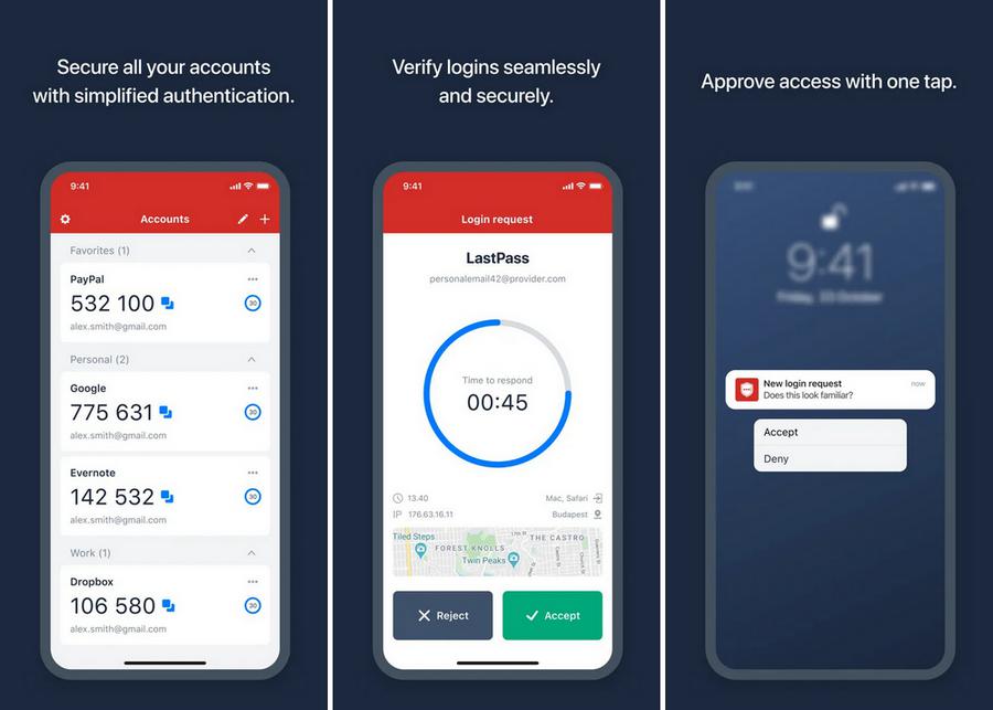 LastPass Authenticator - application d'authentification à deux facteurs