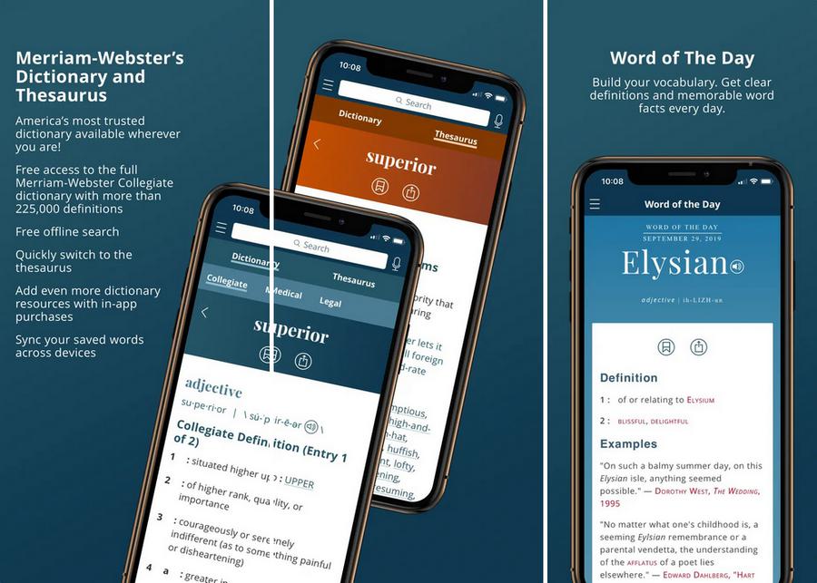 Merriam Webster Dictionary