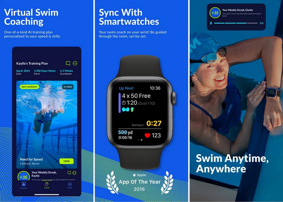 MySwimPro - application de natation