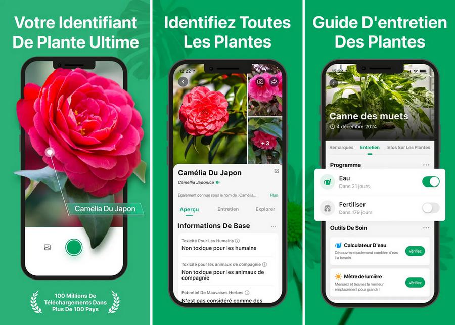 PictureThis - application pour identifier les plantes