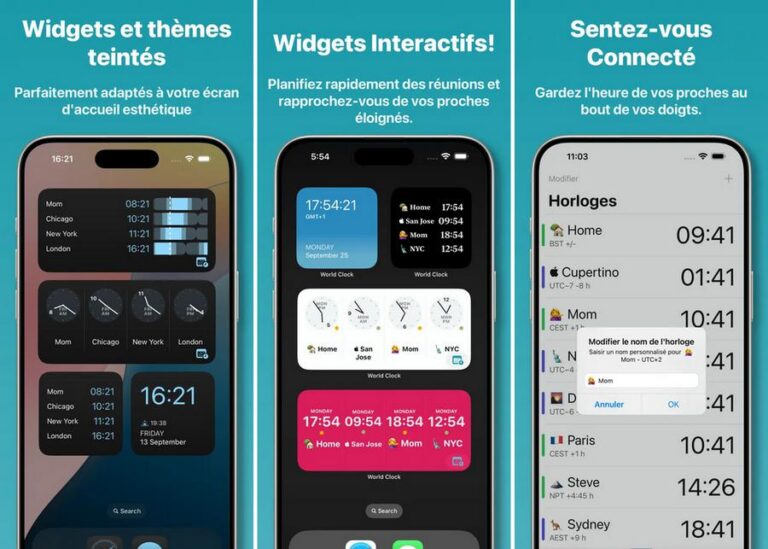 Les meilleurs widgets horloge pour iPhone et iPad - Info24Android
