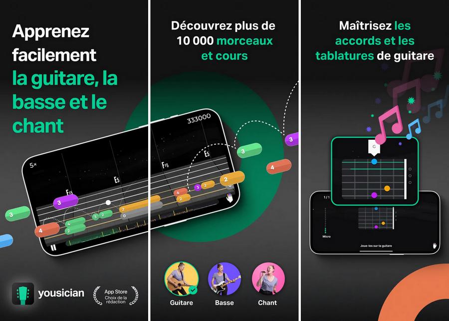 Yousician - application pour apprendre la musique