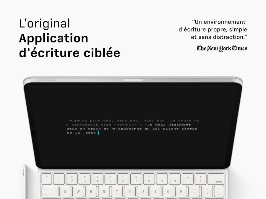 iA Writer - meilleur éditeur de texte